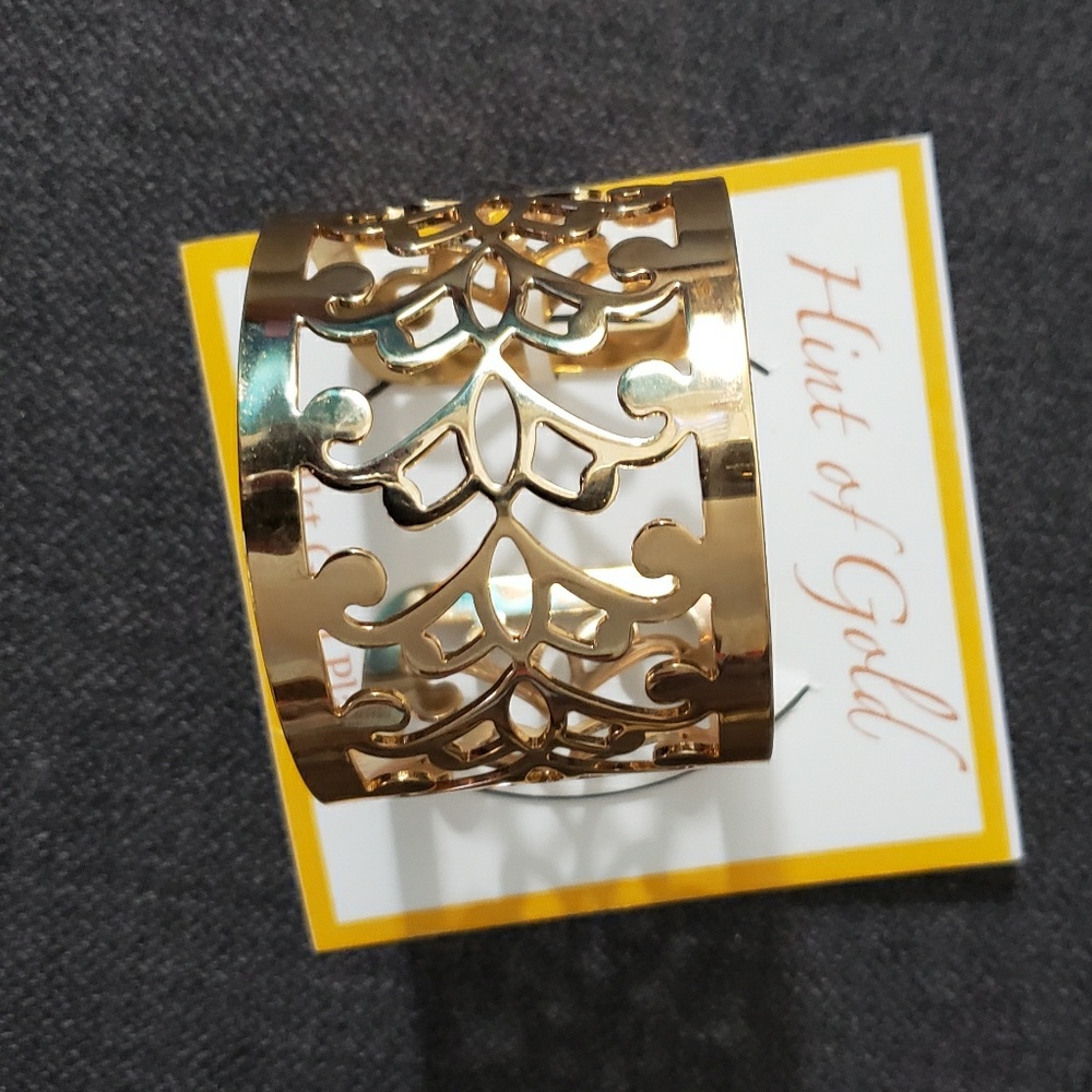 Gold plated cuff